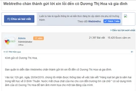 Webtretho sẽ bị xử phạt theo Nghị định 174/2013