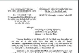 Giả email BHXH TP.HCM tổ chức tập huấn thu phí