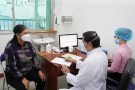 Bệnh nhân khám, chữa bệnh tại Bệnh viện Chợ Rẫy. Ảnh: BVCC