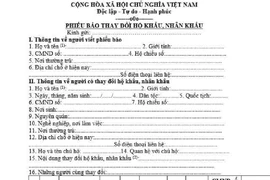 Đang chấp hành án tù không bị xóa đăng ký thường trú không. Ảnh: NH