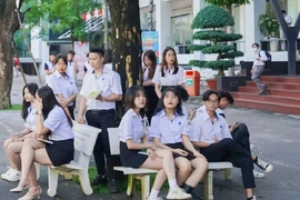 Sinh viên trường Đại học Công nghiệp Thực phẩm TP.HCM. Ảnh: VÕ VĂN VŨ