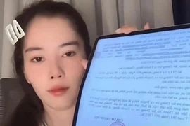 Nam Em thông tin đã nhận được giấy mời từ Sở Thông tin và Truyền thông TP.HCM. Ảnh: MXH
