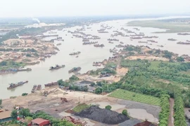 Phú Thọ tạm dừng hoạt động 35 mỏ khai thác cát