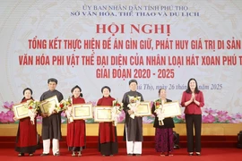 Phú Thọ gìn giữ và phát huy giá trị di sản Hát Xoan