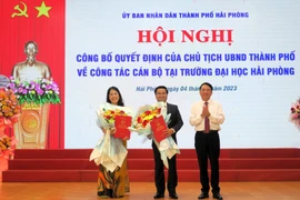 Phó Hiệu trưởng Đại học Luật TP.HCM giữ chức Hiệu trưởng Đại học Hải Phòng