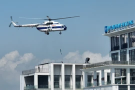 Diễn tập phương án chữa cháy quy mô nhất từ trước đến nay tại Quảng Ninh 