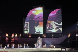 Mãn nhãn với màn trình diễn ánh sáng tại Carnaval Hạ Long 2024