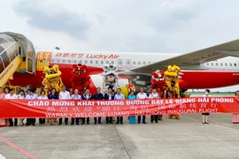 Khai trương đường bay Hải Phòng - Lệ Giang, Trung Quốc