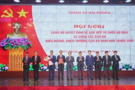 Hải Phòng công bố hàng loạt lãnh đạo sau sáp nhập, sắp xếp các sở, ban, ngành