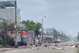 Nổ lớn ở quán bia do rò đường ống dẫn khí gas 