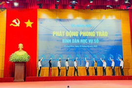 Quảng Ninh phát động phong trào 'Bình dân học vụ số'