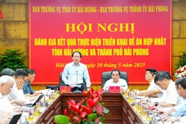 Hải Phòng và Hải Dương họp đánh giá kết quả thực hiện đề án hợp nhất