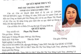 Hải Phòng: Truy nã người phụ nữ cho vay hàng trăm tỉ đồng với lãi suất cao