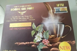 Tìm thấy thêm chất cấm trong cà phê giảm cân Hoàng Gia 