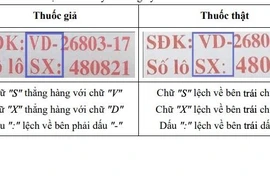 Bộ Y tế phát hiện một loại thuốc giảm đau, hạ sốt giả 