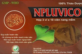 Thu hồi toàn quốc lô thuốc Npluvico trị suy tuần hoàn não không đạt tiêu chuẩn chất lượng