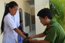 Người dân xã Thạnh An được làm căn cước miễn phí