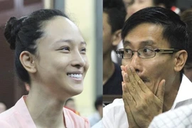 Phương Nga vui mừng khi được tòa cho tại ngoại
