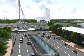 Phối cảnh nút giao thông ba tầng 520 tỉ ở Đà Nẵng