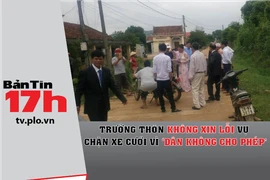 Không xin lỗi vụ chặn xe cưới vì 'dân không cho phép'