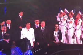 Clip: Tổng thống Philippines Duterte tới Đà Nẵng