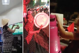 Những kiểu ăn mừng 'bá đạo' của CĐV Việt Nam