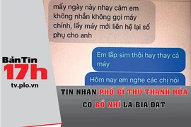 Tin nhắn Phó bí thư Thanh Hóa có bồ nhí là 'bịa đặt'
