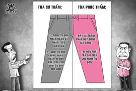 Tòa đau đầu vì 2 người đàn ông tranh chấp… 3 cái quần