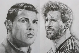 Ngôi sao World Cup qua nét vẽ của chàng trai 23 tuổi