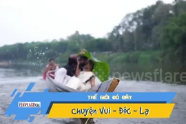 Video: Cô dâu chú rể cố tạo hình chụp ảnh và cái kết 
