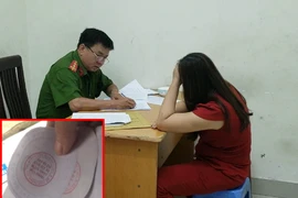 Clip: Công an làm việc với người làm biển số, đăng kiểm giả 
