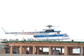 Video: Bệnh viện Quân y 175 ra mắt sân bay cấp cứu trực thăng