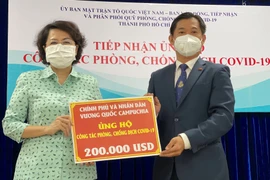 Campuchia ủng hộ 200.000 USD cho TP.HCM phòng, chống dịch COVID-19
