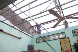 Video: Lốc xoáy làm tốc mái 137 căn nhà ở Long An
