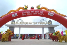 Chợ đầu mối hơn 1.000 tỉ đồng chính thức hoạt động 