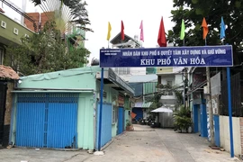 Chùm ảnh: Nhiều chốt bảo vệ dân phố bỏ không, chiếm vỉa hè