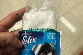 Ketamin giấu trong các gói thức ăn cho mèo chờ xuất khẩu