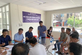Chung cư An Hội 3: UBND phường yêu cầu thay thế đường ống ngay trong tháng 5 
