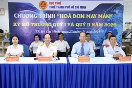 164 người mua hàng trúng thưởng hóa đơn may mắn 
