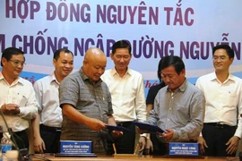 TP.HCM ký hợp đồng thuê máy bơm 'khủng' chống ngập 