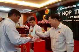 Kết quả lấy phiếu tín nhiệm 30 lãnh đạo chủ chốt TP.HCM