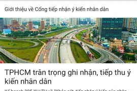 TP.HCM lập fanpage cổng tiếp nhận ý kiến nhân dân