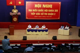 Thông tin với cử tri về việc sáp nhập 4 phường ở quận 2