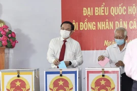 Đến 17 giờ, hơn 5 triệu cử tri TP.HCM đã đi bầu cử 