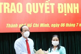 Bà Nguyễn Thị Thu Hoài làm Phó Bí thư Quận ủy Gò Vấp