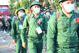 TP.HCM có 3.800 nam thanh niên lên đường nhập ngũ