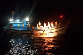 Tàu cá chìm ngoài khơi, hai ngư dân mất tích 