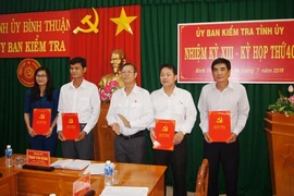 Công bố quyết định nhân sự của Ban Bí thư tại Bình Thuận