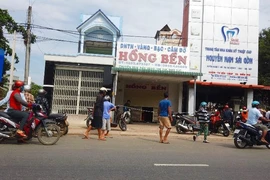 Một tiệm vàng ở Bình Thuận mất 7 tỉ trong đêm