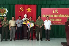 Bộ Công an bổ nhiệm trưởng Công an thị xã La Gi